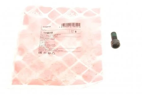 FEBI VW болт маховика М10х1 15,5*30*22 FEBI BILSTEIN 179619 (фото 1)