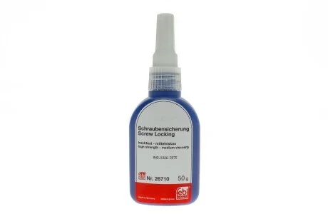 Фиксатор резьбы FEBI зеленый сильной фиксации (50г) FEBI BILSTEIN 26710 (фото 1)