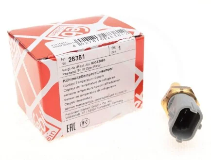 Датчик темп. охлаждающей жидкости OPEL(FEBI) FEBI BILSTEIN 28381