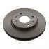 Диск гальмівний MITSUBISHI GALANT VI 2.0-2.5 96-04, LANCER 1.3-2.0 03 - передн. (пр-во FEBI) 28441