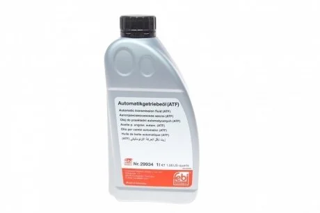 Олія трансмісійна Nissan/Toyota/Mazda/Opel/VAG VW G055025/червона/ FEBI BILSTEIN 29934