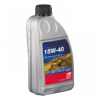 FEBI 4л (Made in GERMANY !!) Масло минеральное 15W-40 ACEA A3/B3/B4, ACEA E7, API CI-4/SL, CAT ECF-1-a/ECF-2, Cummins 200 76 /77/78, Deutz DQC-III, MAN 3275, MB 228.3, MB 229.1, MTU Type 2, Renault RLD-2, Volvo VDS-3, VW051 01/505 00 FEBI BILSTEIN 32926