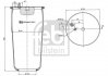 Пневмоподушка підвіски без поршня FEBI BILSTEIN 35617 (фото 1)