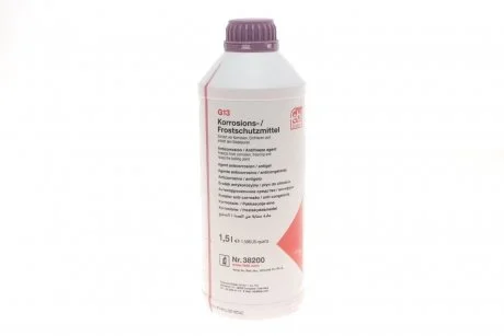 Антифриз концентрат фіолетовий G13 (змішується з G12/G12+) 1L FEBI BILSTEIN 38200