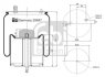 Кожух пневматичної ресори FEBI BILSTEIN 39847 (фото 1)