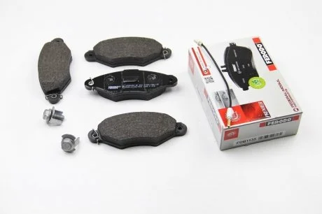 Гальмівні колодки перед. Kangoo 97-08 (Bosch) FERODO FDB1135