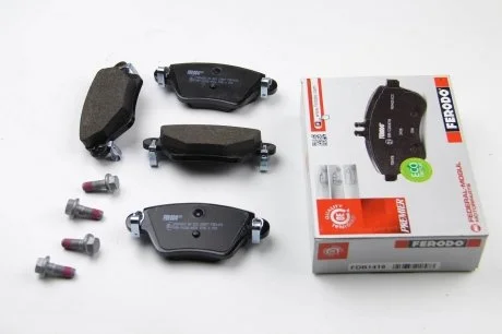 Тормозные колодки зад. Kangoo 4x4/Mondeo III 01- (Bosch) FERODO FDB1416