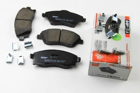 Тормозные колодки перед. Combo 01-04/Corsa 01- FERODO FDB1424