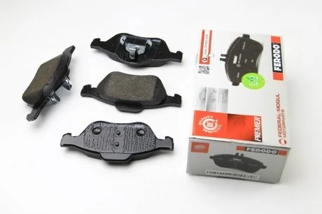 Колодки тормозные передние Renault Laguna 01- (ATE) (156,3x68,8x18) FERODO FDB1440