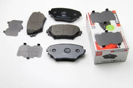 Тормозные колодки перед. Toyota RAV4 94-05 (sumitomo) FERODO FDB1514 (фото 1)
