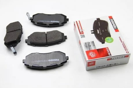 Тормозные колодки перед. Subaru Impreza 02-/Forester 02- (akebono) FERODO FDB1639