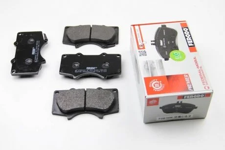 Тормозные колодки перед. Toyota Land Cruiser/Hilux VII/Lexus GX/ MITSUBISHI PAJERO 01- (sumitomo) FERODO FDB1698
