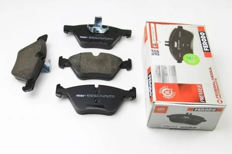 Колодки тормозные передние BMW 3(E90)/1(E81) 04-13 (ATE) (154,8x63,6x20) FERODO FDB1773