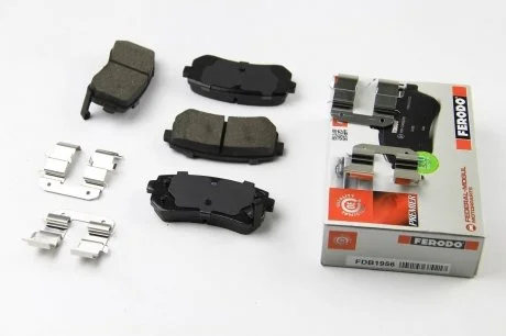 Тормозные колодки зад. Hyundai Accent/Kia Rio/Ceed 05- (mando) FERODO FDB1956