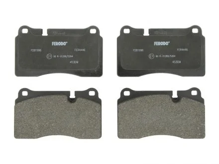 Колодки тормозные передние Range Rover 05-12 (brembo) FERODO FDB1996