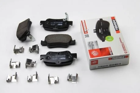 Колодки гальмівні задніToyota Auris 07-12/Corolla 13- (bosch) FERODO FDB4048 (фото 1)