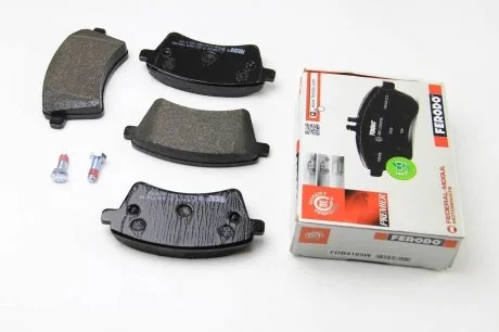 Тормозные колодки перед. Kangoo 08- (R15/R16) FERODO FDB4185