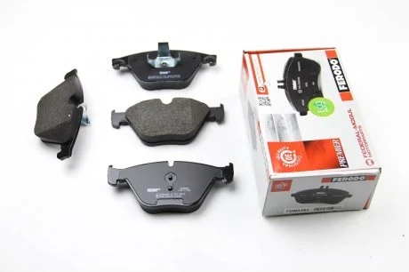Тормозные колодки перед. BMW 5 (F10) 10- (ATE) (155,1x68,5x18,9) FERODO FDB4382