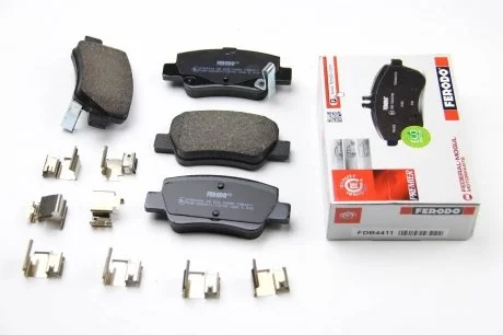 Тормозные колодки зад. Toyota Avensis 08- (Bosch) FERODO FDB4411