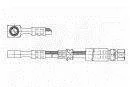 Шланг гальмівний FERODO FHY2237