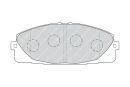 Колодки тормозные дисковые FERODO FVR4327