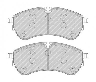 Тормозные колодки, дисковые. FERODO FVR5067 (фото 1)