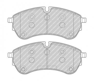 Гальмівні колодки, дискові. FERODO FVR5067 (фото 1)