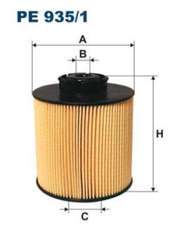 Фильтр топливный в сборе FILTRON PE9351