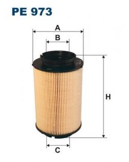 Фільтр паливний, 1.9-2.0SDI (5 болтів)) FILTRON PE973 (фото 1)