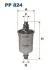824 WF8025, Audi 80 1.8i GLE, GTE, Alfa Romeo 155; Audi 100; BMW Serie 3 (E21) FILTRON PP824 (фото 1)