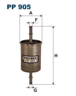 Фильтр топливный в сборе FILTRON PP905 (фото 1)