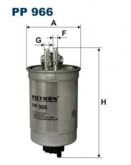 Фильтр топливный FILTRON PP966/2