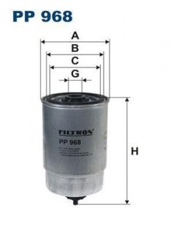 Паливний фільтр FILTRON PP968