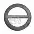 FISCHER BMW Серьга глушителя EPDM 103-701