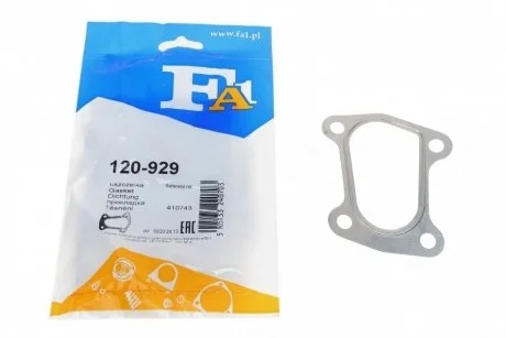 Прокладка трубы Fischer Automotive One (FA1) 120-929