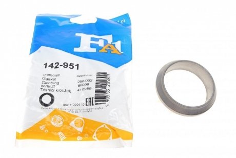 Уплотнительное кольцо, труба выхлопного газа Fischer Automotive One (FA1) 142-951
