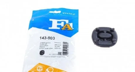 Гумова підвіска глушника DB 124/126 Fischer Automotive One (FA1) 143-903