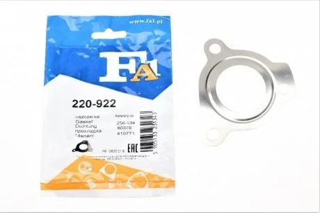 Прокладка глушника RENAULT MEGANE 1.9D 02-09, SCÉNIC 1.9D 03-09 Fischer Automotive One (FA1) 220-922
