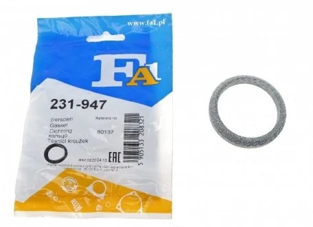 Кільце ущільнююче глушника 46х58х8 Fischer Automotive One (FA1) 231-947