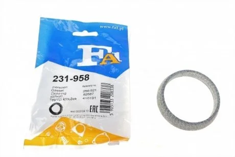 Прокладки PG 305, 205 кільце 58,5x71x12,5 Fischer Automotive One (FA1) 231-958