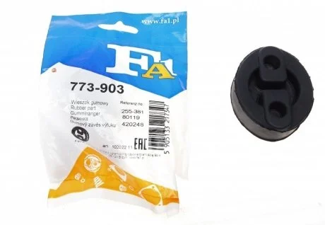 Резинка глушителя Mitsubishi Pajero 3.2 00-12 / Toyota Avensis 2.0 03-08 / Heundai 1.4 11-12 Fischer Automotive One (FA1) 773-903