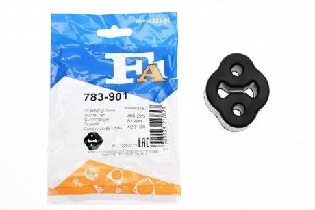 Кронштейн кріплення глушника Fiat, Ford, Kia, Mazda, Nissan 1.3-2.5 80- Fischer Automotive One (FA1) 783-901