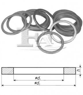 Шайба алюминиевая 20*26*1,5мм (802.760) Fischer Automotive One (FA1) 799.520.100 (фото 1)