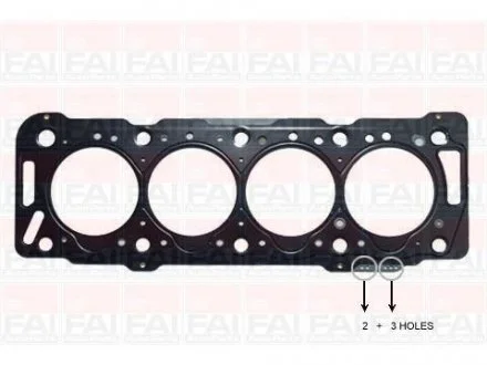 Прокладка Г/Б Psa 1.9D DW8 3! 1.34MM MLS Fischer Automotive One (FA1) HG867C