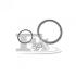FISCHER BMW К-т прокладок трубины 3 (E90) 325/330 d 05-, 3 Touring (E91) 325/330 d 04-, E93, E92, E60, E61, E65 Fischer Automotive One (FA1) KT100060E (фото 1)
