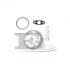 FISCHER BMW Комплект прокладок турбокомпрессора F20, F21, F22, E90, F30, F34, E91, F31, E92, F10, F32 KT100390E