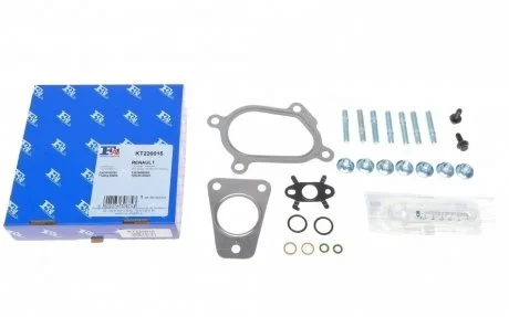 Монтажный комплект турбины, 2.2, 2.5dCi, 00- Fischer Automotive One (FA1) KT220015