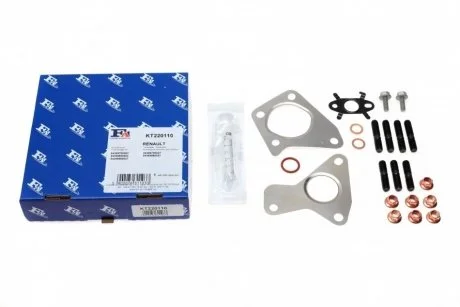 Прокладка турбіни комплект MERCEDES-BENZ A-CLASS 12-, B-CLASS 13-, RENAULT MEGANE II 03-09 Fischer Automotive One (FA1) KT220110