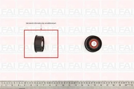 Ролик Грм 63X8X23 Opel 1.6 16V 93- Fischer Automotive One (FA1) T9400
