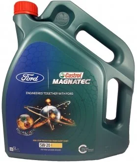 Олива моторна Castrol Magnatec E 5W-20 EcoBoost 5л FORD 15D63E (фото 1)